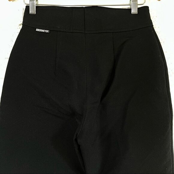 🚨4/$25 VINTAGE OBERMEYER Black Stirrup Ski Pants Size 8L - Picture 8 of 8